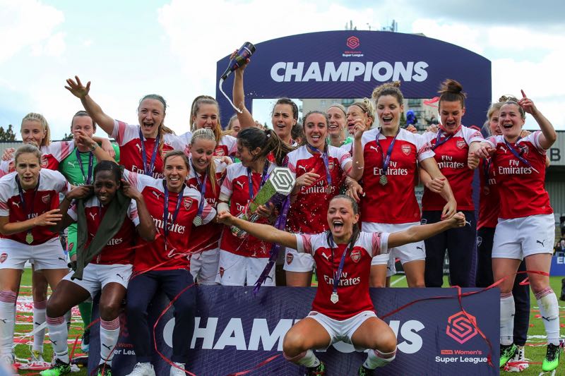 Arsenal Women champions